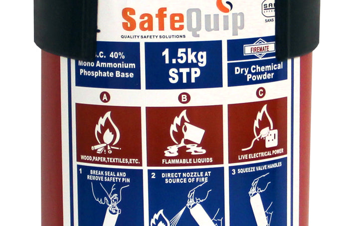 1.5kg DCP Fire Extinguisher (Firemate)