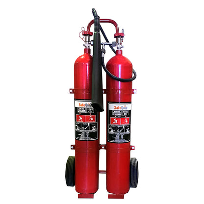 2x 10kg CO2 Trolley Unit (Carbon Steel)