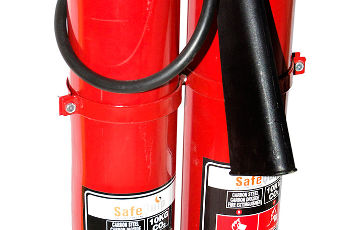 2x 10kg CO2 Trolley Unit (Carbon Steel)